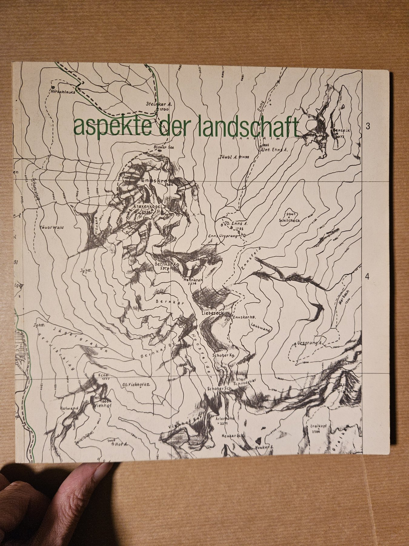 Aspekte der Landschaft — selected archive scan