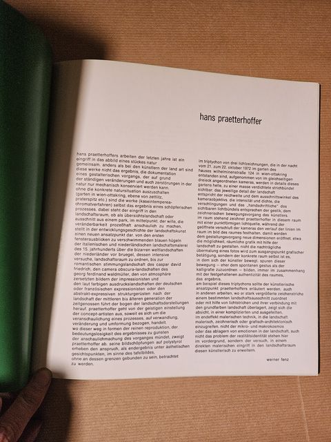 Werner Fenz’s 1974 catalogue essay on Hans Praetterhoffer