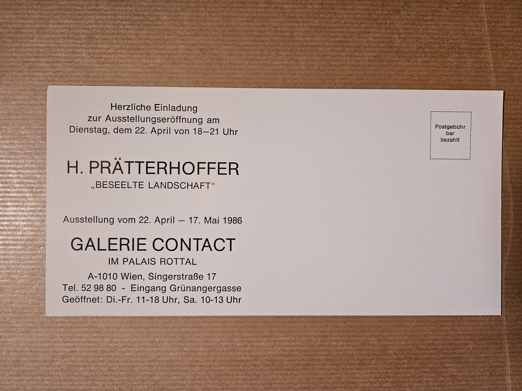 Beseelte Landschaft — selected archive scan