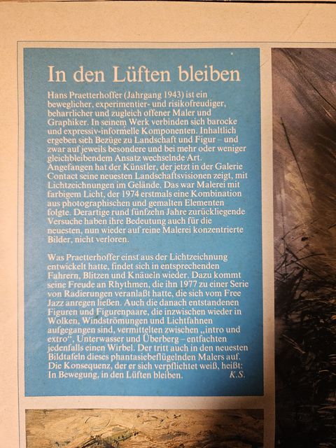 In den Lüften bleiben — archive cover