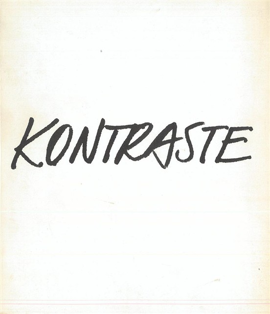 Kontraste — archive cover