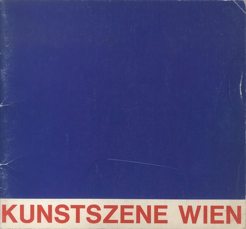 Kunstszene Wien 1973–1976 — selected archive scan