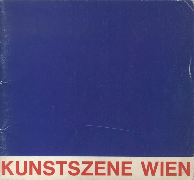 Kunstszene Wien 1973–1976 — archive cover