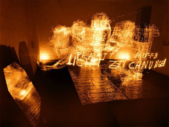 Figuren mit Spiegelung und Schrift, 1979