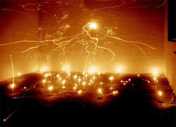 Kerzenlichtzeichnung, 1975