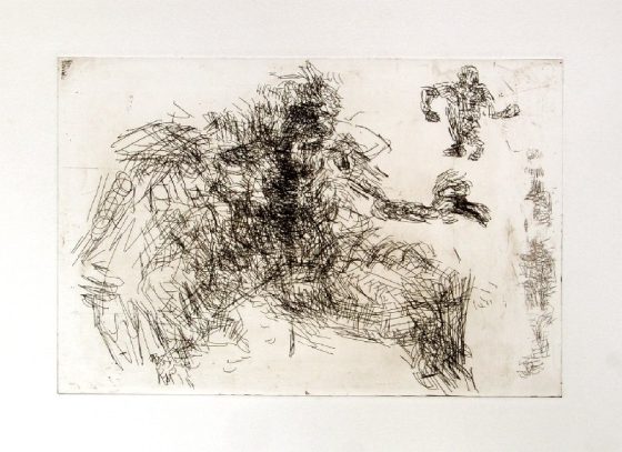 Figurenstudie, 1977