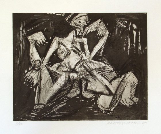 Figur im Dunkel, 1980