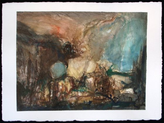 Landschaft mit Diana und Calisto, nach Giovanni Battista Tiepolo (1720), 2002