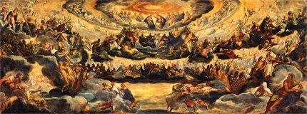 Das Paradies, Jacopo Tintoretto, um 1565