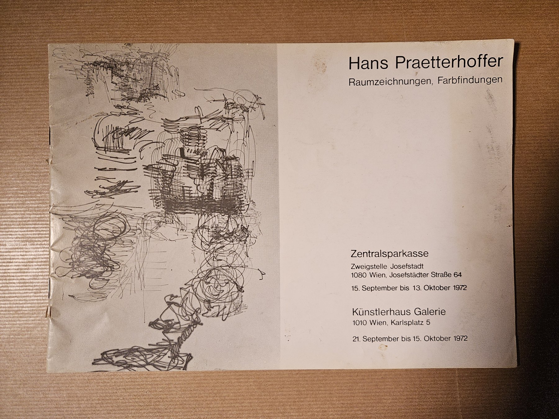 Raumzeichnungen, Farbfindungen — selected archive scan
