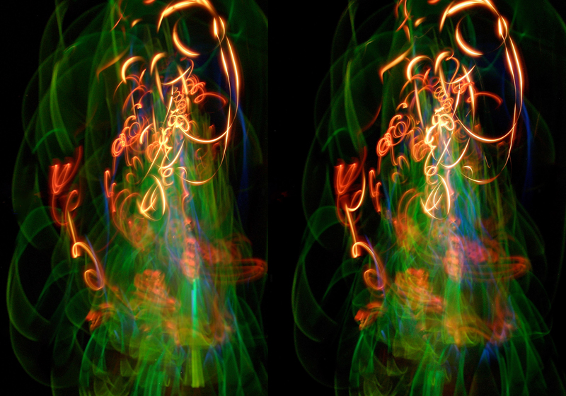 3D Lightdrawing 08, 2009, by Hans Praetterhoffer