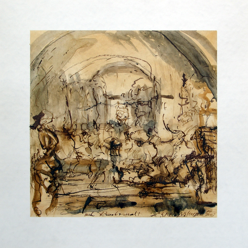 REMBRANDT, 2003, by Hans Praetterhoffer