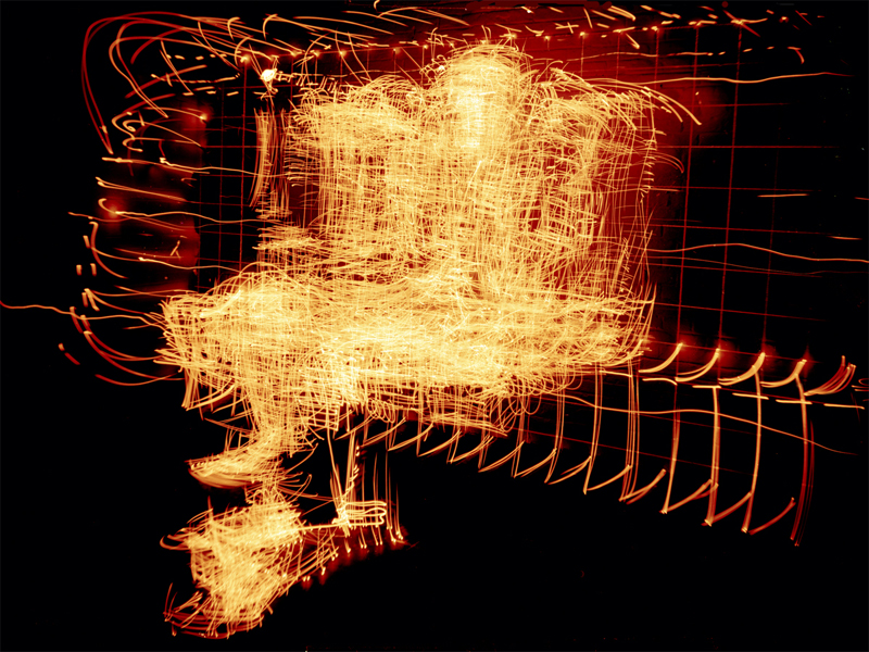 GROSSER LICHTBANKSITZER, um 1975, by Hans Praetterhoffer