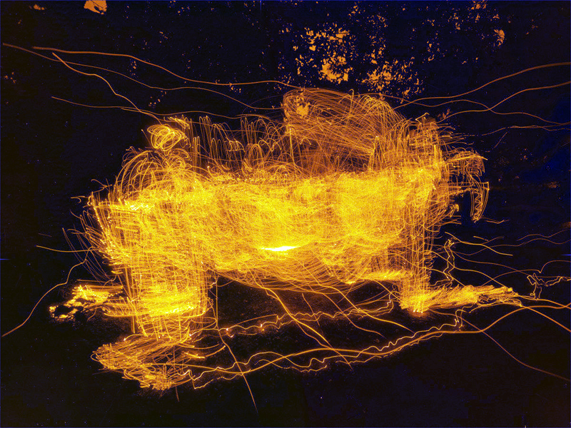 NACHTHASENGESTALT, 1976, by Hans Praetterhoffer