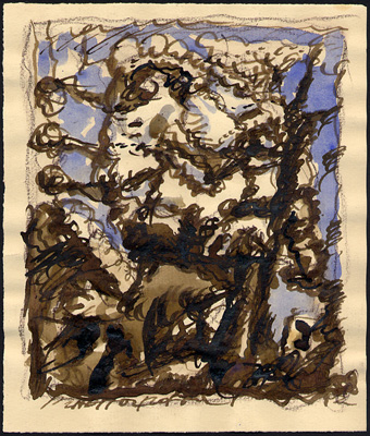 FRUCHTFURCHT, 1992, by Hans Praetterhoffer