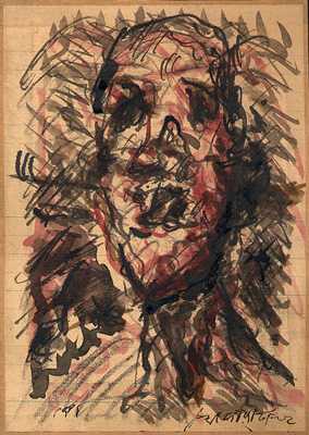 GEHENKTER, 1984, by Hans Praetterhoffer