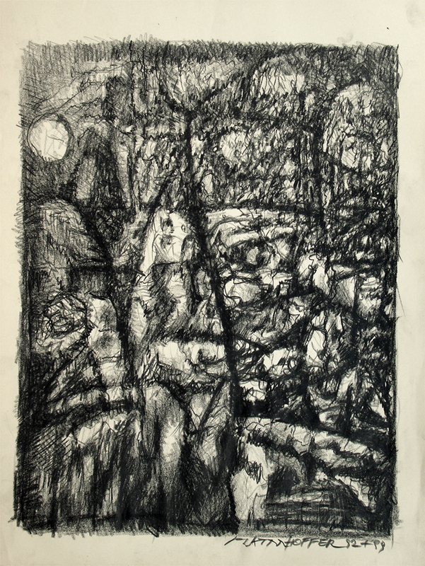 DICHTNACHT, 1992–1999, by Hans Praetterhoffer