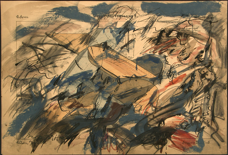 DURCHDRINGUNG II, 1984, by Hans Praetterhoffer
