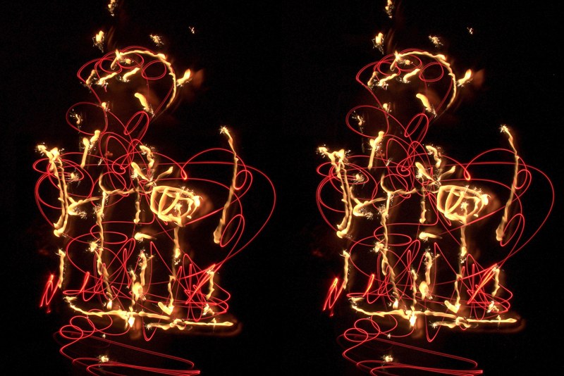 3D Lightdrawing 03, 2007, by Hans Praetterhoffer