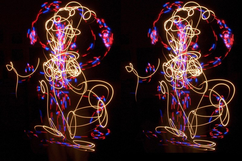 3D Lightdrawing 05, 2007, by Hans Praetterhoffer