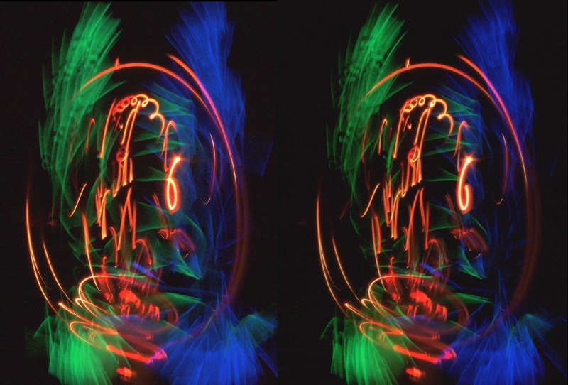 3D Lightdrawing 07, 2009, by Hans Praetterhoffer