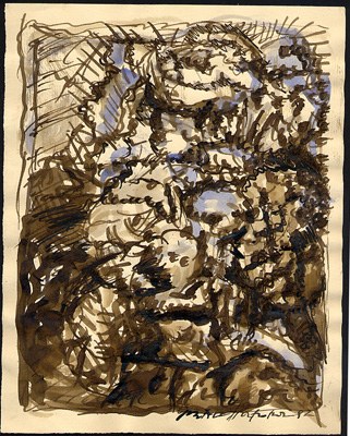 DUNSTKNÖDEL, 1992, by Hans Praetterhoffer