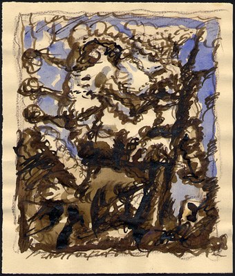 FRUCHTFURCHT, 1992, by Hans Praetterhoffer