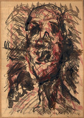 GEHENKTER, 1984, by Hans Praetterhoffer