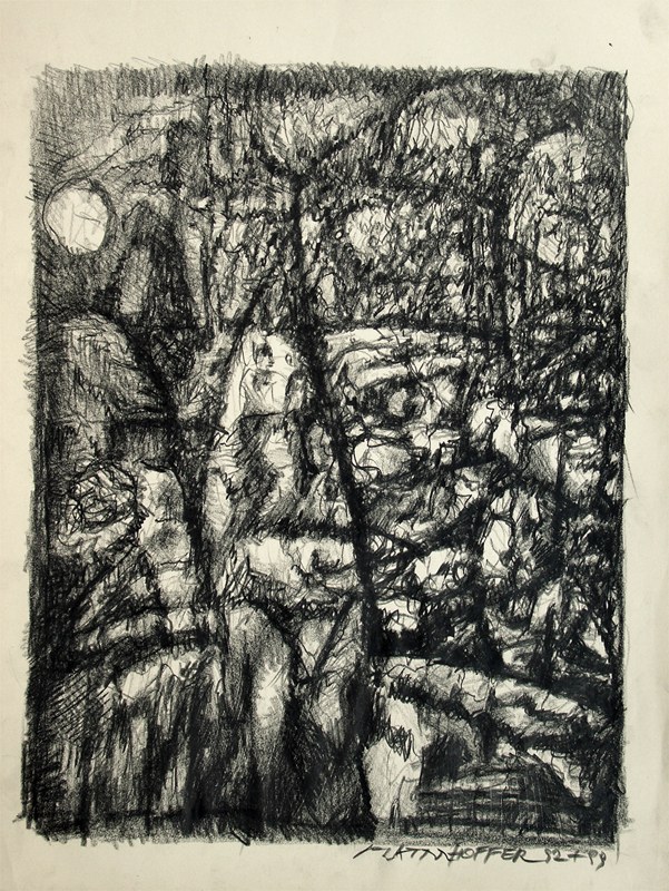 DICHTNACHT, 1992–1999, by Hans Praetterhoffer