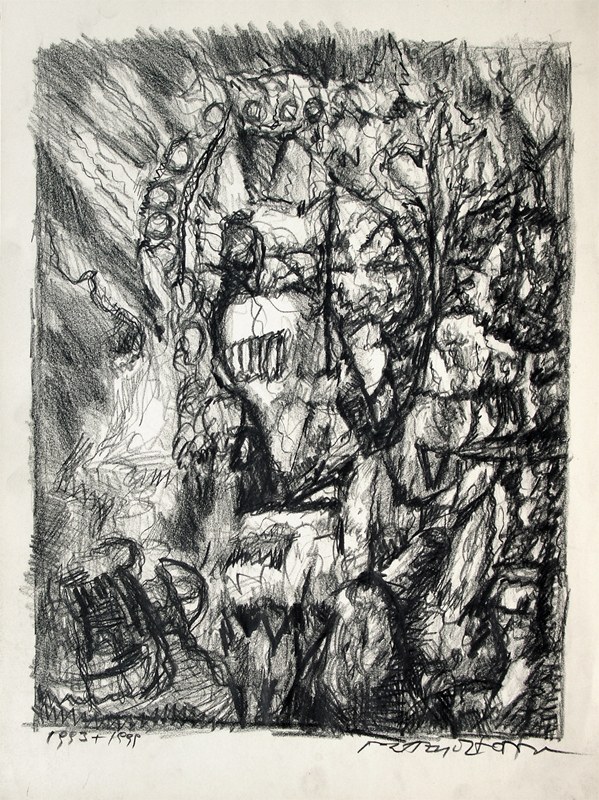 KÖNIGSKNOTEN, 1993–1999, by Hans Praetterhoffer