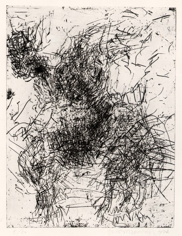 ENGELSFIGUR, 1978, by Hans Praetterhoffer